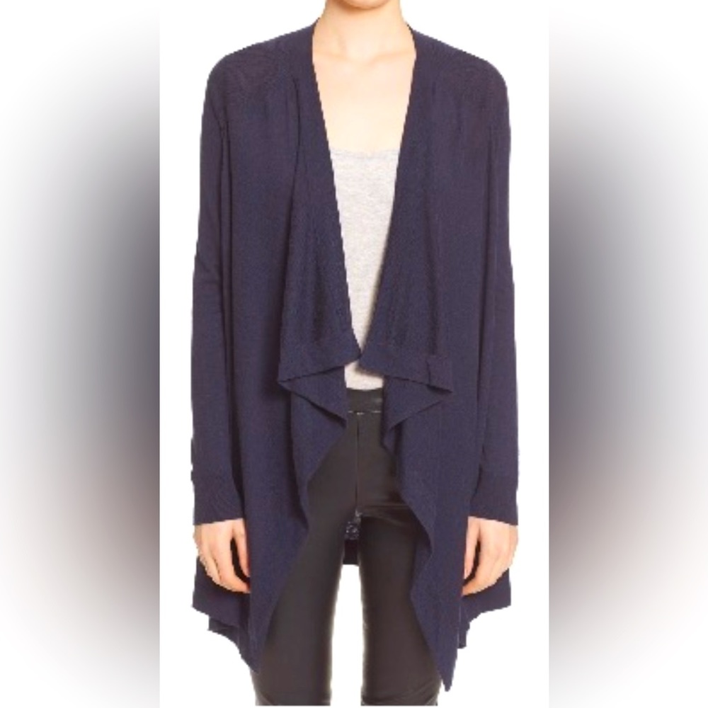 Vince drape front cardigan